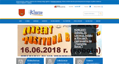Desktop Screenshot of gmina-klucze.pl